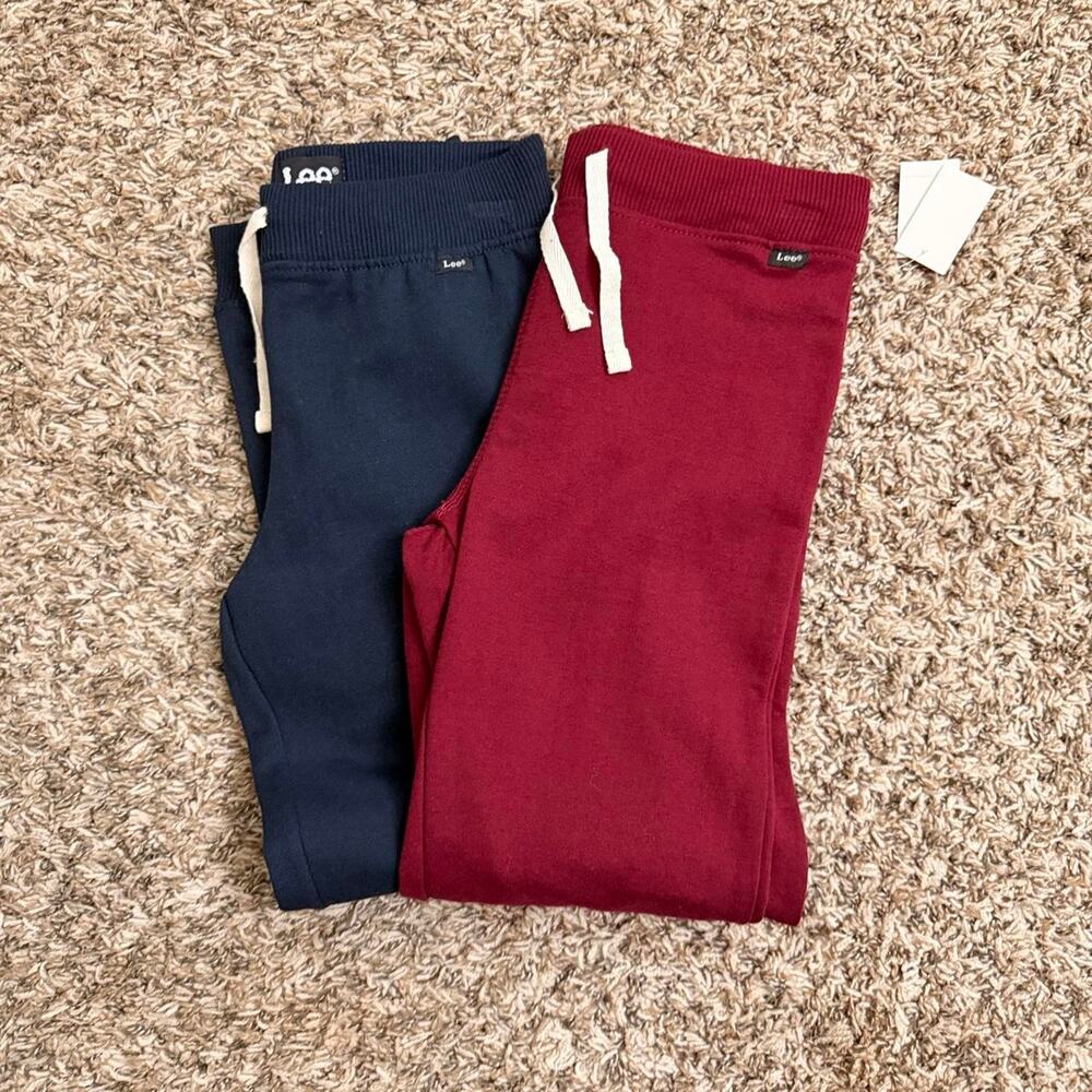 Navy and red lee boys